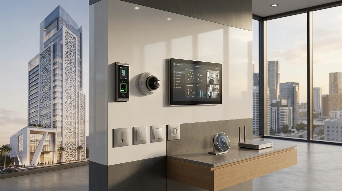 Smart office installation services with enterprise networking and communication systems in KSA